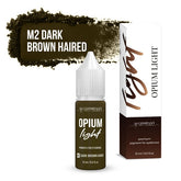 M2 DARK BROWN HAIRED mineral eyebrow pigment, 6ml, 15ml (OPIUM LIGHT) AS-Company™